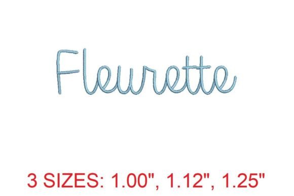 Fleurette Embroidery Font Review