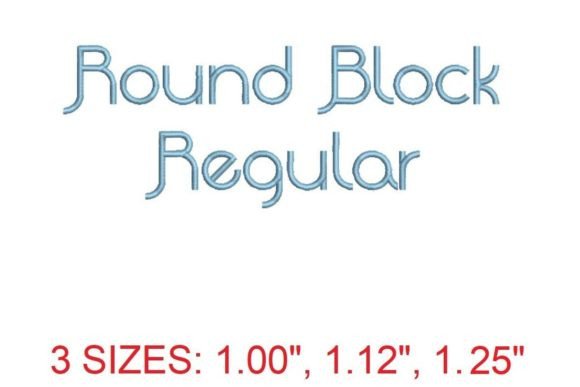 Round Block Regular Font Review