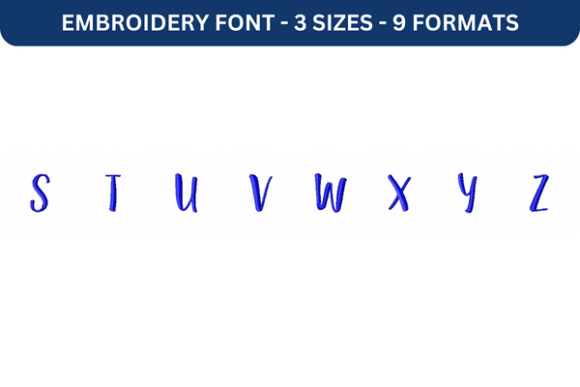 Sugar Plums Font Upper S to Z Review